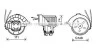 <strong>Вентилятор обігрівача салону Opel Astra G AC+ AVA AVA COOLING OL8627 (фото 1)</strong>