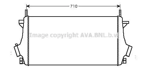 <strong>Інтеркулер Opel Insignia (09-) AVA AVA COOLING OLA4476 (фото 1)</strong>