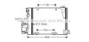 <strong>Радіатор кондиціонера Opel Astra G (98-), Zafira A (99-) 1.7DTi, 2.0DTi AVA AVA COOLING OLA5250D (фото 1)</strong>