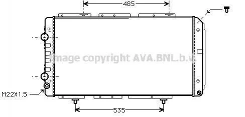 <strong>Радіатор AVA COOLING PE2150 (фото 1)</strong>