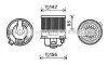 <strong>Вентилятор отопителя салона Citroen C4 (10-)/Peugeot 308 (08-14) AVA AVA COOLING PE8371 (фото 1)</strong>