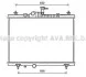 <strong>Радіатор, Система охолодження двигуна AVA COOLING RT2603 (фото 1)</strong>