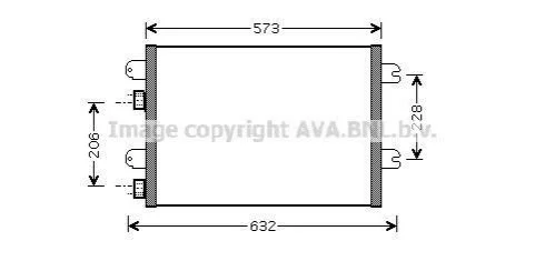 <strong>Радіатор кондиціонера AVA AVA COOLING RTA5317 (фото 1)</strong>