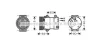 <strong>Компресор кондиціонера Renault Megane II, Scenic II (03-) 1.9DCi, 2.0i AVA AVA COOLING RTAK429 (фото 1)</strong>