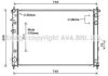 <strong>Радіатор охолодження SUBARU TRIBECA (B9) (05-) (вир-во AVA) AVA COOLING SU2091 (фото 1)</strong>