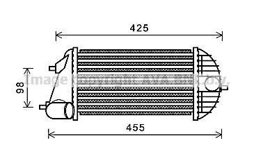 <strong>AVA SUZUKI Інтеркулер Swift IV 1.3DDiS 10- AVA COOLING SZA4123 (фото 1)</strong>
