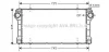 <strong>AVA TOYOTA Інтеркулер AURIS 2.0, 2.2 D-4D 06-, AVENSIS 2.0, 2.2 D-4D 08- AVA COOLING TO4565 (фото 1)</strong>