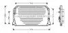 <strong>AVA TOYOTA Радіатор кондиціонера (конденсатор) CAMRY 2.2, 3.0 96- AVA COOLING TO5254 (фото 1)</strong>