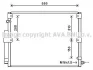 <strong>AVA TOYOTA Радіатор кондиціонера (конденсатор) Land Cruiser 100 98-02 AVA COOLING TO5617D (фото 1)</strong>
