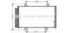 <strong>AVA LEXUS Радіатор кондиціонера (конденсатор) з осушувачем GS 250 11-, GS 350 11- AVA COOLING TO5662D (фото 1)</strong>