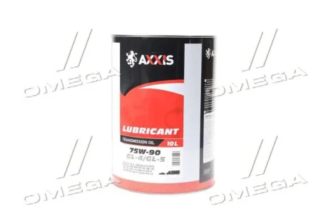 Олива трансмісс. AXXIS 75W-90 GL-4 / GL-5 (Каністра 10л) для Toyota, KIA, Mazda, Mitsubishi, Suzuki Axxis Ax-1009 фото товара