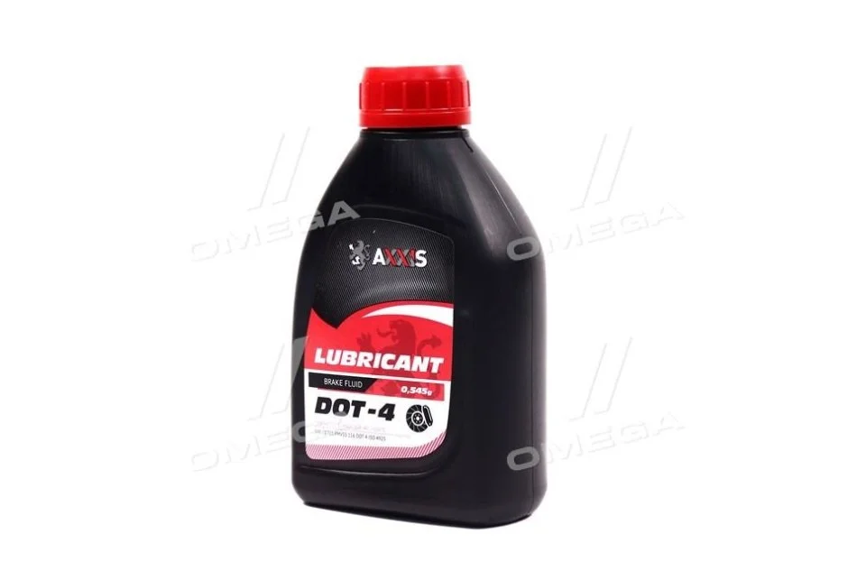<strong>Рідина гальм. AXXIS DOT4 (Каністра 0,5L) 545g Axxis Ax-1022 (фото 1)</strong>