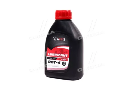 Рідина гальм. AXXIS DOT4 (Каністра 0,5L) 545g для Axxis Ax-1022 фото товару