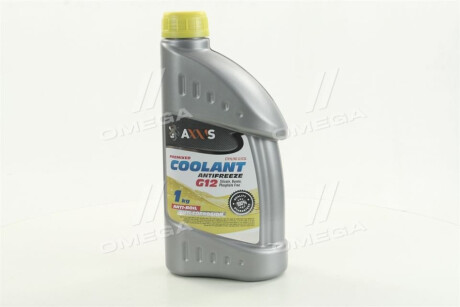 Антифриз YELLOW G12 Сoolant <> (жовтий) (Каністра 1кг) Axxis AX-2007 фото товару