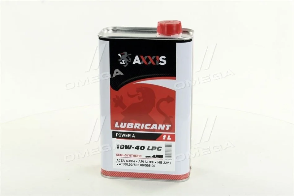 <strong>Масло моторн. AXXIS 10W-40 LPG Power A (Каністра 1л) Axxis AX-2028 (фото 1)</strong>