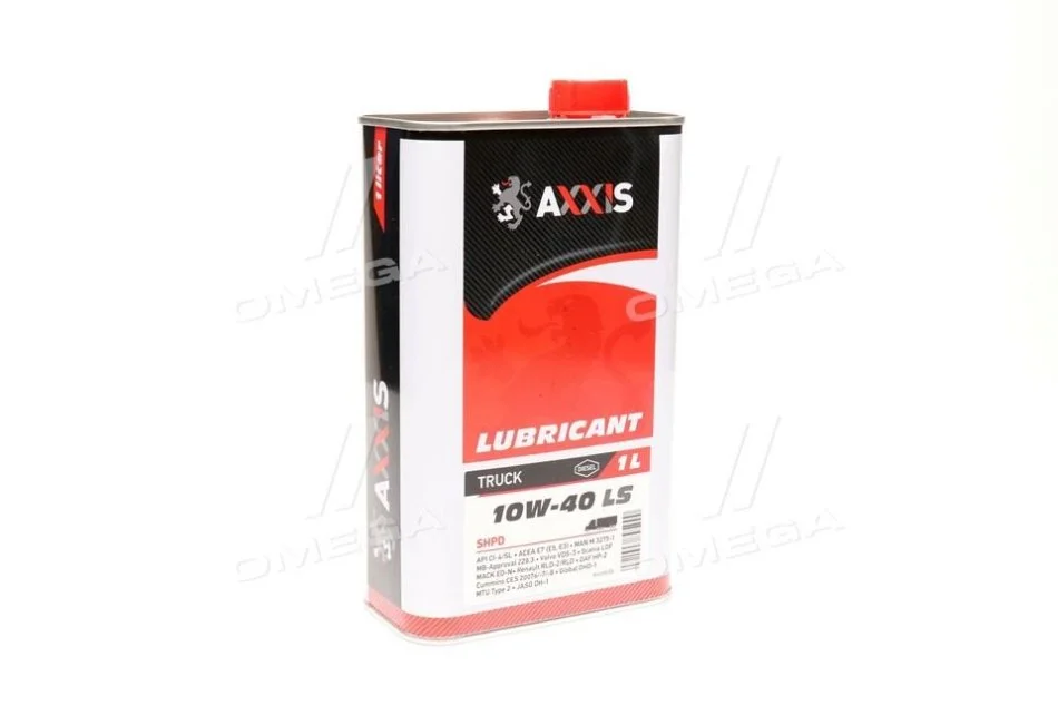 <strong>Олива моторн. AXXIS TRUCK 10W-40 LS SHPD (Каністра 1л) Axxis AX-2050 (фото 1)</strong>
