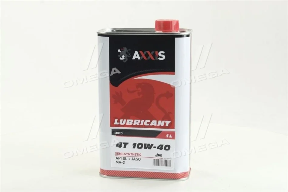 <strong>Масло моторн. AXXIS MOTO 4T 10W-40 (Каністра 1л) Axxis AX-2054 (фото 1)</strong>