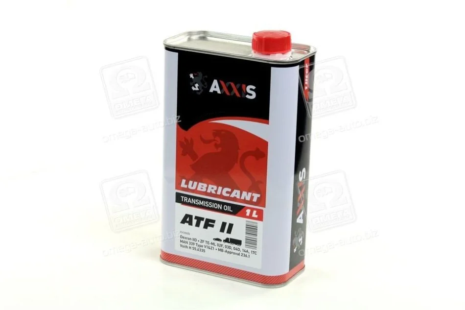 <strong>Масло трансміс.(червоне) AXXIS ATF 2 (Каністра 1л) Axxis AX-2065 (фото 1)</strong>