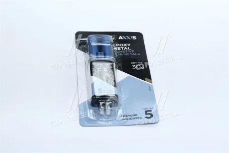 Клей для металу шприц 30г Epoxy-Metal <AXXIS> для Axxis VSB-021 фото товару