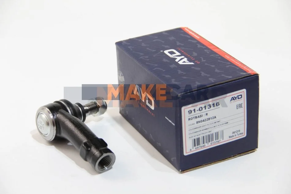 <strong>Наконечник рульової тяги Audi A3 99-03/TT 99-06/VW Golf IV 02-05 Пр. AYD 91-01316 (фото 1)</strong>