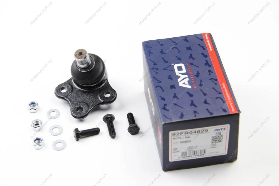<strong>Опора кульова Fiesta/Fusion/Mazda 2 01- AYD 92-04629 (фото 1)</strong>