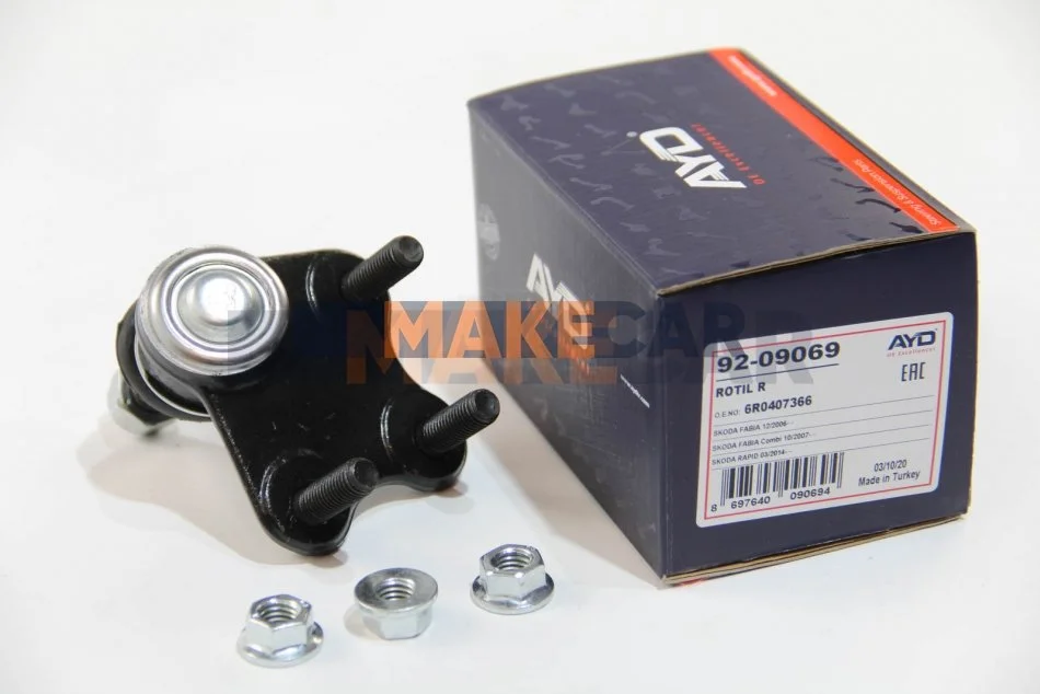 <strong>Опора кульова Fabia 07-/Roomster/Polo 01-09 Пр, AYD 92-09069 (фото 1)</strong>