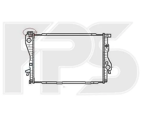 <strong>Радіатор охолодження BEHR FP 14 A862-X (фото 1)</strong>