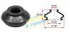 <strong>Пильовик кульової опори BELGUM PARTS BG0115 (фото 1)</strong>
