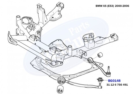 Пильовик шаровой опоры BELGUM PARTS BG0148 фото товару