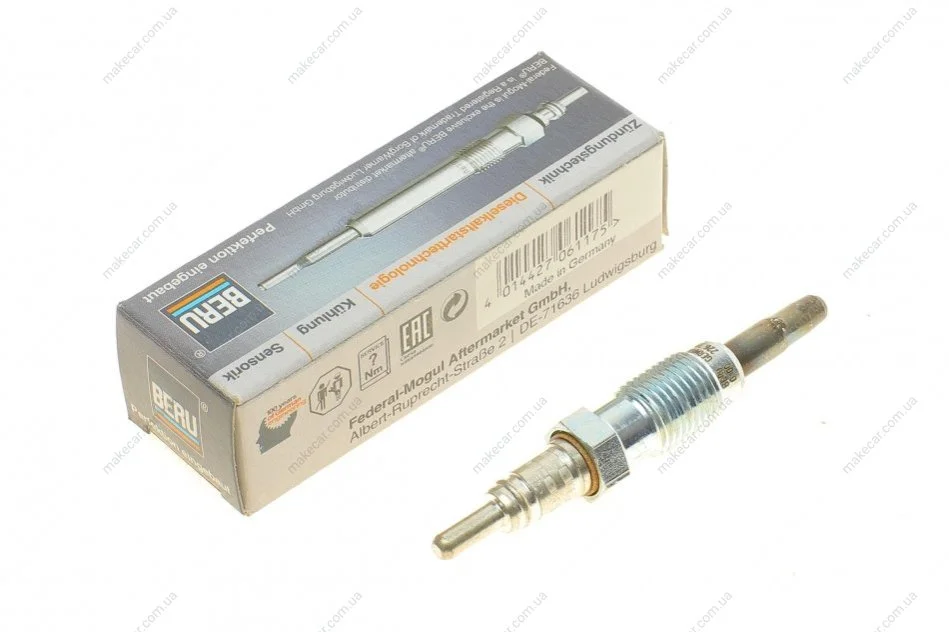 <strong>Свічка накалу 1.9D Doblo 01-/Punto 99- BERU GN030 (фото 1)</strong>