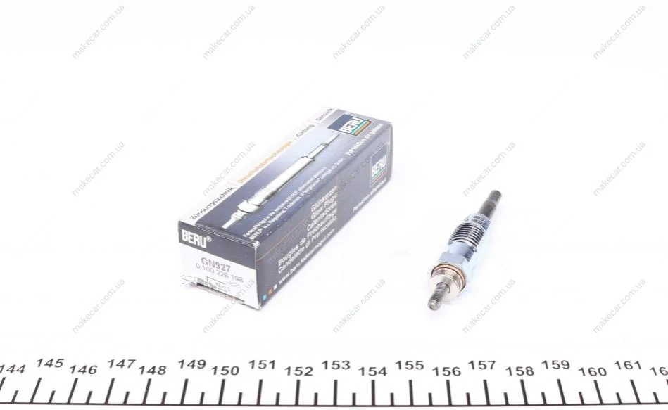 <strong>Свічка розжарювання 2.5D Ducato 94-02/Master 98-01/Daily 89-98 (11V) BERU GN927 (фото 1)</strong>