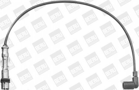 Комплект кабелей высоковольтных BERU ZEF1255 (фото 1)