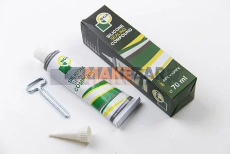 Герметик (-50°C +300°C) 70 ml. (чорний) для BGA Bgsilc фото товару