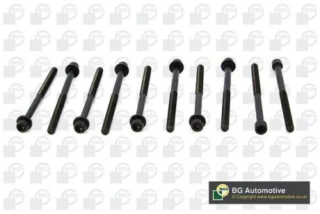 Комплект болтів з головкою системи TORX з чорного металу для Mitsubishi, Hyundai, Great Wall, Chery, Nissan BGA BK2308 фото товару