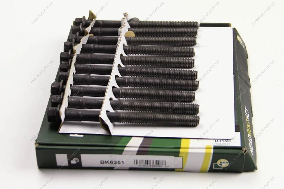 <strong>Комплект болтів двигуна з фігурною головкою BGA BK6351 (фото 1)</strong>
