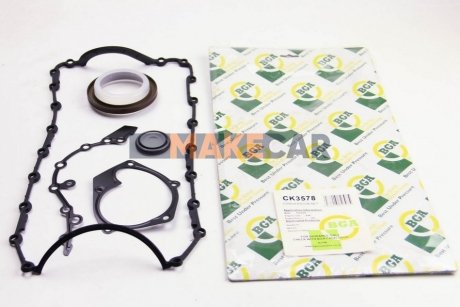 Комплект прокладок Kangoo/Clio/Megane 1.5 dCi 01- (нижній) BGA CK3578