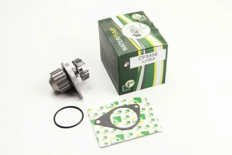 Водяний насос Berlingo/Partner 1.1/1.4i 96- (18z) для Citroen, Peugeot, Rover BGA CP3358 фото товару