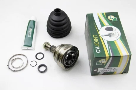 ШРУС зі змазкою в комплекті для Seat, Volkswagen, Audi, Skoda BGA CV9601A фото товару