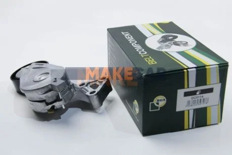 Натягувач ременя генератора T5 1.9TDI 03-06 (>7H-6H079890/7H-6X022356) для Volkswagen, Seat, Skoda, Audi BGA DC0114 фото товару