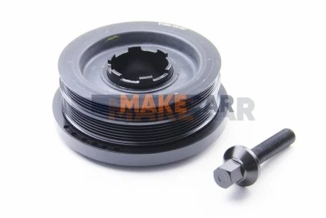 Шків колінвалу BMW 3,5,X3 E46/E91 01-12 (+ болт) для BGA DP0374K фото товару