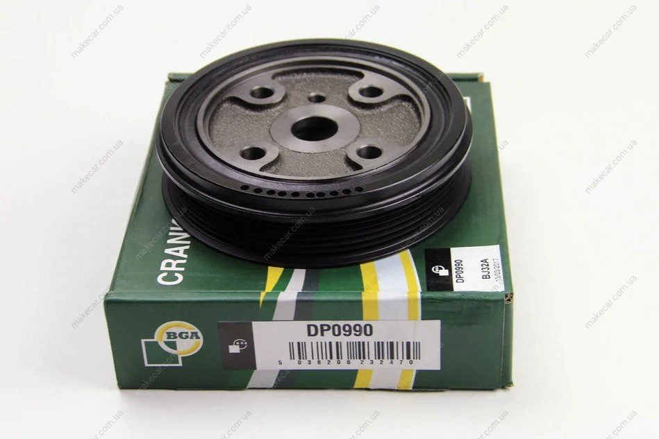 <strong>Шків колінвалу VOLVO S60/V70/XC70/XC90 2.4D 01- BGA DP0990 (фото 1)</strong>