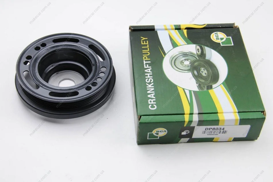 <strong>Шків колінвалу Astra G/H/Vectra 1.6/1.8i 98- BGA DP8034 (фото 1)</strong>