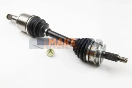 Напіввісь Mitsubishi L200 2.5d 06- (30/28 +ABS 47z) 596mm Л. для BGA DS6101L фото товару