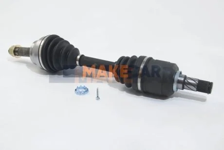 Напіввісь Nissan Qashqai 1.6dCi 11- (29/29) 620mm Л. для Nissan, Renault BGA DS6323L фото товару