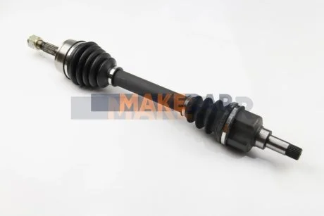 Напіввісь Peugeot 206 1.1-1.6 98-09 (21/22) 612mm Л. для Peugeot BGA DS6714L фото товару