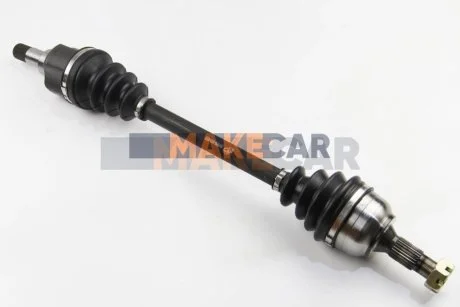 Напіввісь Citroen C4/Peugeou 307 1.4/1.6i 01-10 (25/22) 630mm Л. для BGA DS6724LA фото товару