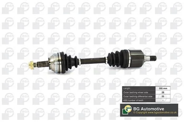 <strong>Піввісь BGA DS7513R (фото 1)</strong>