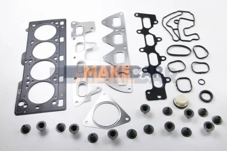 Комплект прокладок Kangoo/Clio III/Megane II/III/Fluence 1.6 i 02- (верхний) для Dacia, Renault, Nissan BGA HK0792 фото товара