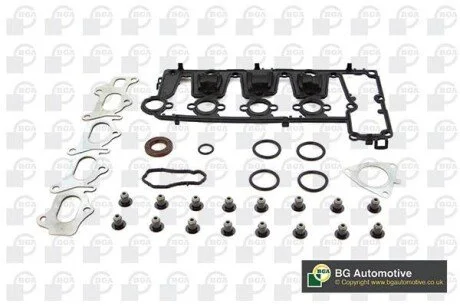 Комплект прокладок з різних матеріалів для Citroen, Ford, Peugeot, Toyota, Fiat BGA HN3339 фото товару