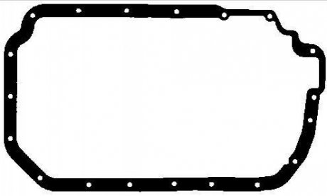 Прокладка поддона картера резиновая BGA OP7393 (фото 1)